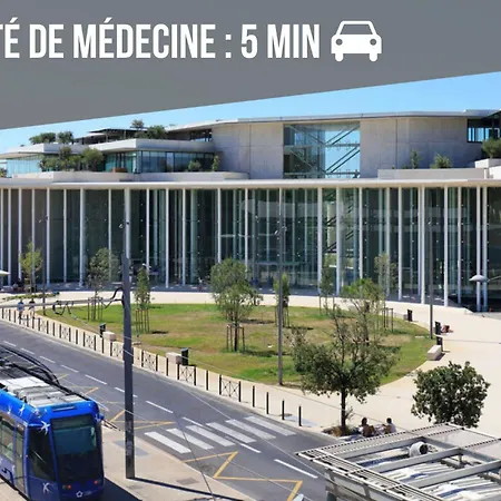 Apartmán La Canopee - Hopitaux Facultes - Parking Gratuit Montpellier